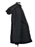 Japanese Weekend 100% Nylon Solid Black Coat Size S - photo 4