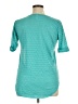 Xhilaration 100% Polyester Teal Short Sleeve Top Size XL - photo 2