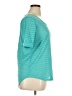 Xhilaration 100% Polyester Teal Short Sleeve Top Size XL - photo 4
