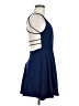 Lulus Solid Blue Cocktail Dress Size M - photo 4