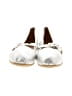 Top Moda Silver Flats Size 7 1/2 - photo 2