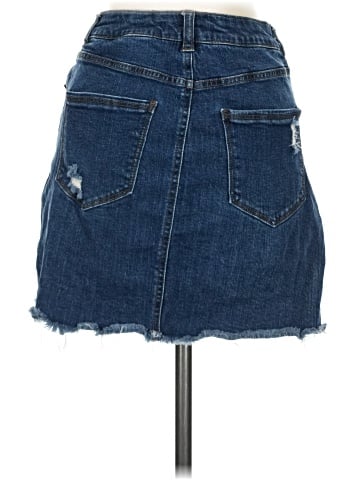 Refuge Denim Skirt (view 2)