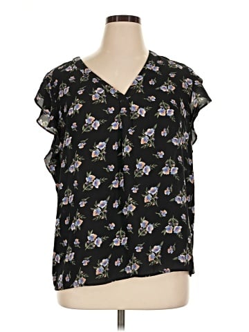 Premise Studio Short Sleeve Blouse (view 1)