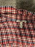 Joie 100% Cotton Checkered-gingham Red Long Sleeve Button-Down Shirt Size M - photo 7