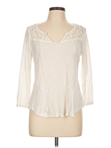 American Rag Cie 3/4 Sleeve T-Shirt (view 1)
