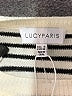 Lucy Paris Stripes White Pullover Sweater Size S - photo 7