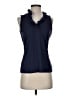J. McLaughlin Blue Sleeveless Blouse Size S - photo 1