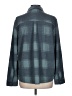 32 Degrees Plaid Teal Long Sleeve Blouse Size L - photo 2