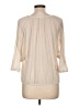 American Rag Cie 100% Polyester Ivory 3/4 Sleeve Blouse Size L - photo 2