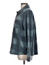 32 Degrees Plaid Teal Long Sleeve Blouse Size L - photo 5
