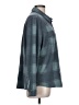 32 Degrees Plaid Teal Long Sleeve Blouse Size L - photo 4