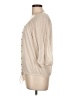 American Rag Cie 100% Polyester Ivory 3/4 Sleeve Blouse Size L - photo 5