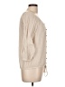 American Rag Cie 100% Polyester Ivory 3/4 Sleeve Blouse Size L - photo 4
