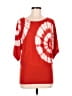 INC International Concepts Tie-dye Red Pullover Sweater Size M - photo 1