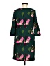Boden 100% Polyester Print Green Casual Dress Size 4R - photo 2