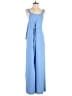 Kori America 100% Polyester Solid Blue Jumpsuit Size S - photo 1