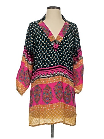 Tolani 3/4 Sleeve T-Shirt (view 1)