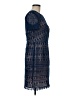 Shoshanna 100% Polyester Tweed Blue Cocktail Dress Size 8 - photo 4