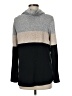 Market and Spruce Color Block Gray Pullover Sweater Size M - photo 2