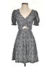 Mi ami Hearts Gray Casual Dress Size XS - photo 1