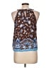 Talbots 100% Viscose Brown Tank Top Size L (petite) - photo 2