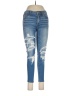 American Eagle Outfitters Hearts Blue Jeans Size 8 SHORT - photo 1