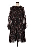 CeCe 100% Polyester Floral Black Casual Dress Size M - photo 1