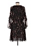 CeCe 100% Polyester Floral Black Casual Dress Size M - photo 2