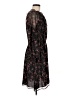 CeCe 100% Polyester Floral Black Casual Dress Size M - photo 4