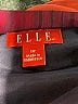 Elle 100% Polyester Color Block Red Casual Skirt Size 12 - photo 4