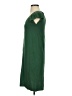 Moth Solid Green Casual Dress Size XS - photo 5