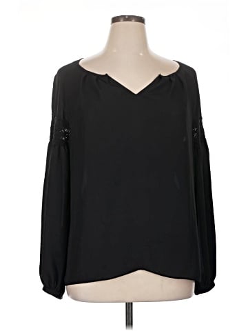 Worthington Long Sleeve Blouse (view 1)