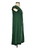 Moth Solid Green Casual Dress Size XS - photo 4