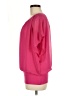 JM Collection 100% Polyester Pink Short Sleeve Blouse Size M - photo 5