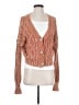 Pilcro 100% Cotton Orange Cardigan Size S - photo 1