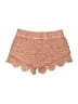 Ecote 100% Cotton Solid Pink Shorts Size XS - photo 1