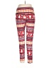 No Boundaries Print Red Leggings Size 20 - photo 2
