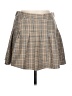Garage Plaid Tan Casual Skirt Size L - photo 1