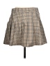 Garage Plaid Tan Casual Skirt Size L - photo 2