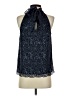 J.Crew Blue Sleeveless Blouse Size XS - photo 2