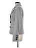 Level 99 Chevron-herringbone Gray Wool Blazer Size M - photo 5