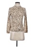 J.Crew Animal Print Tan Turtleneck Sweater Size S - photo 1