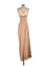 NBD 100% Polyester Tan Casual Dress Size M - photo 2