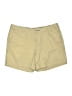 Natural Reflections 100% Cotton Solid Yellow Khaki Shorts Size 8 - photo 1