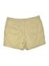 Natural Reflections 100% Cotton Solid Yellow Khaki Shorts Size 8 - photo 2
