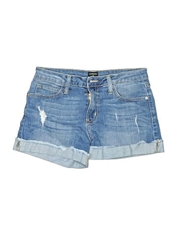 Just Black Denim Shorts (view 1)