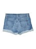 Just Black Blue Denim Shorts Size 26 waist - photo 2