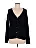 Hanna Andersson 100% Cotton Black Cardigan Size M - photo 1