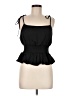 Red Carter 100% Polyester Black Sleeveless Blouse Size M - photo 1
