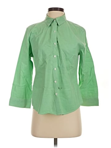 IZOD 3/4 Sleeve Button-Down Shirt (view 1)